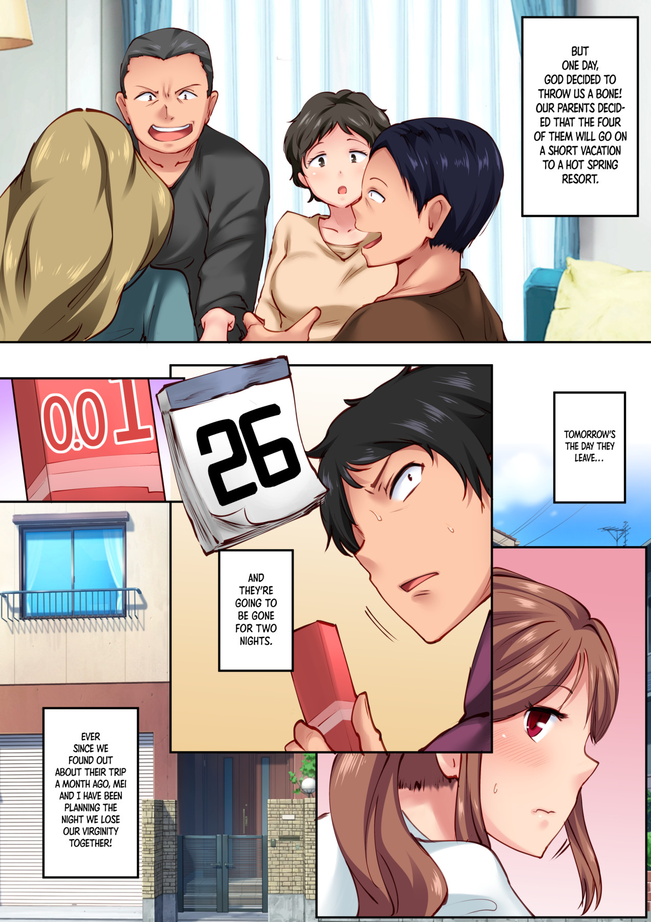 Hentai Manga Comic-Home Alone Romp With My Childhood Friend-Read-5